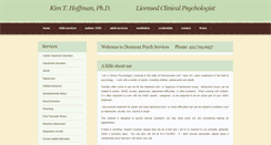 Desktop Screenshot of dormontpsychservices.com